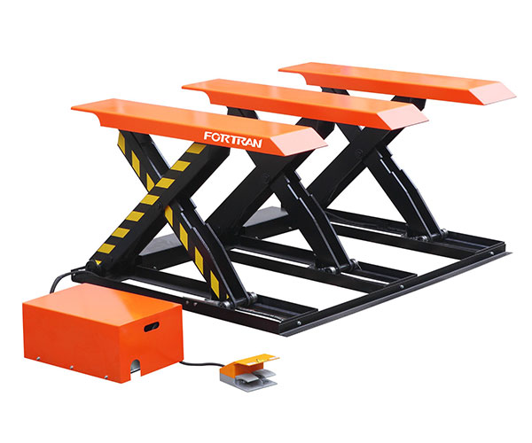 Cad é prionsabal struchtúir Ardán Ardaitheoir Scissor